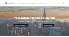 Desktop Screenshot of estateplanninggroups.com